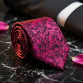 Bold Fuchsia Texture for Unapologetic Style ネクタイ