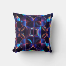 Bold Geometric Accent Pillow クッション