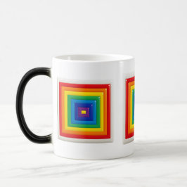 Bold Geometric Color Block  モーフィングマグカップ