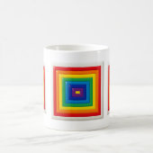 Bold Geometric Color Block  モーフィングマグカップ (中央)