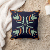 Bold Geometric Decorative Throw Pillow クッション (ブランケット)