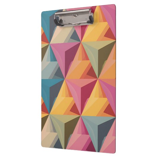 Bold Geometric Triangle Pattern  クリップボード (左)
