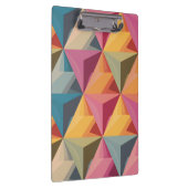 Bold Geometric Triangle Pattern  クリップボード (右)