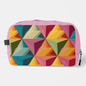 Bold Geometric Triangle Pattern  ドップキット (正面)