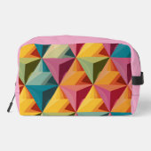 Bold Geometric Triangle Pattern ドップキット (裏面)