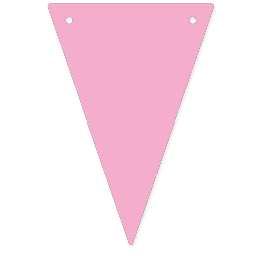 Bold Geometric Triangle Pattern バンティングフラッグ (第2の旗)