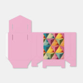 Bold Geometric Triangle Pattern  フェイバーボックス (折り畳みなし)