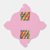 Bold Geometric Triangle Pattern  フェイバーボックス (折り畳みなし)