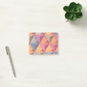 Bold Geometric Triangle Pattern  ポストイット (オフィス)