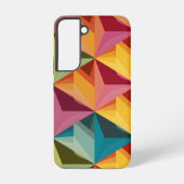Bold Geometric Triangle Pattern  Samsung Galaxyケース (裏面)