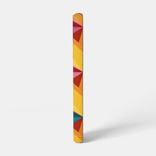 Bold Geometric Triangle Pattern  Samsung Galaxyケース (左側面)