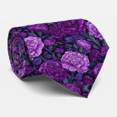 Bold Gift  For Boyfriend Carnation Floral ネクタイ (ロール)