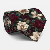 Bold Gifts For Dad Gardenias Flower ネクタイ (ロール)