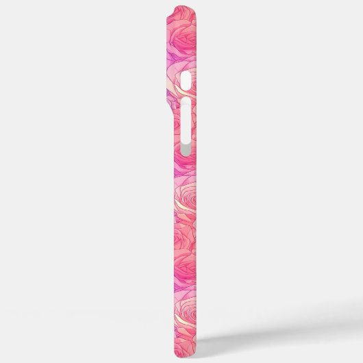 Bold Girlfriend Gift Rose Floral Custom Case-Mate iPhoneケース (裏面 / 左)