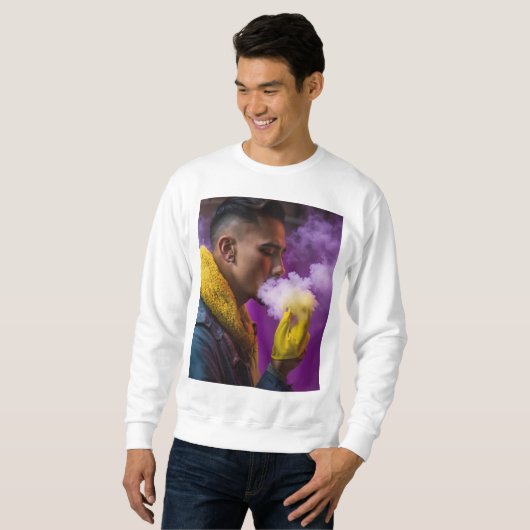 Bold Graphic Sweatshirt | Streetwear Pullover for  スウェットシャツ (正面フル)