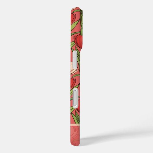 Bold Holiday Gift Tulip Floral Custom Case-Mate iPhoneケース (裏面 / 右)