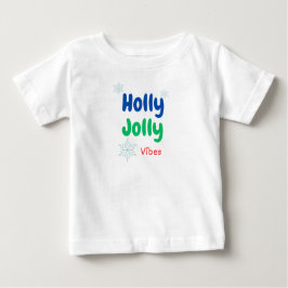 Bold Holly Jolly ベビーTシャツ