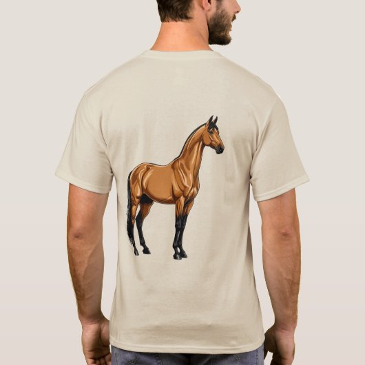 Bold Horse Tシャツ (裏面)