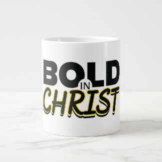 BOLD IN CHRIST ジャンボコーヒーマグカップ