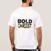 Bold in Christ Tシャツ (裏面)
