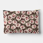 Bold Inky Floral Pattern | Hand-Drawn Botanical アクセサリーポーチ (裏面)