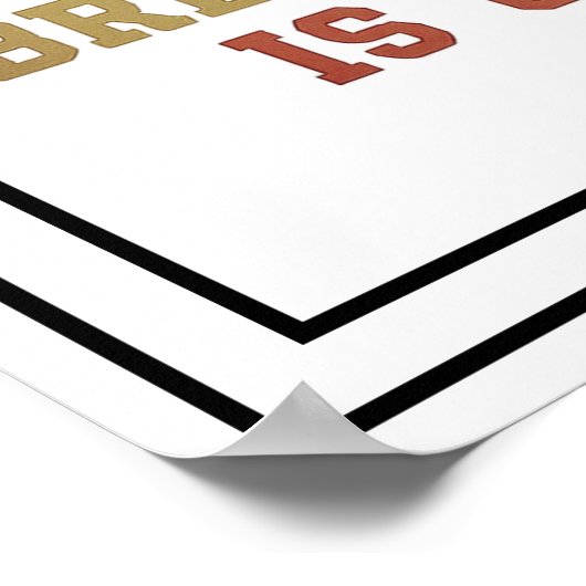 Bold Keep Believing Your Breakthrough Is Coming ポスター (角)