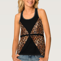 Bold Leopard Modern Contemporary Tank Top