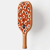 Bold Leopard Monogrammed Pickleball Paddle ピックルボールラケット (左)