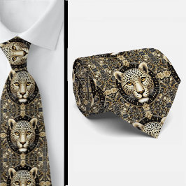 Bold Leopard Tie | Masculine Men's Fashion ネクタイ