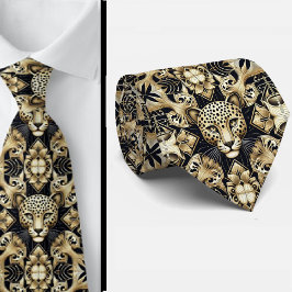 Bold Leopard Tie | Masculine Men's Fashion ネクタイ