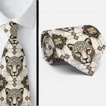 Bold Leopard Tie | Masculine Men's Fashion