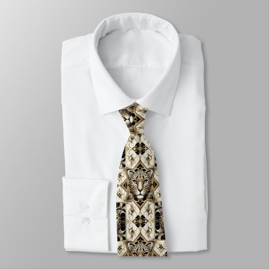 Bold Leopard Tie | Perfect for a Night on the Town ネクタイ (タイ)