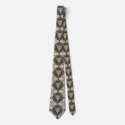 Bold Leopard Tie | Perfect for a Night on the Town ネクタイ (正面)