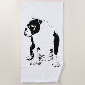 Bold Lines, Year‑Round Mate ビーチタオル (正面)