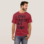 Bold Love Casts Out Fear Cool Bible for Men or Tシャツ (正面フル)