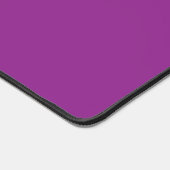 Bold Magenta Wedding Invite with Minimal Style デスクマット (コーナー)