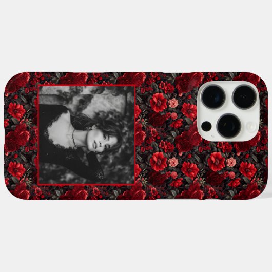 Bold Maid Of Honor Gift Rose Custom  Case-Mate iPhoneケース (裏面 (横))