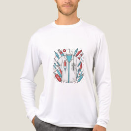 Bold Medical Sweatshirt – Wings & Syringe Design トライブレンドＴシャツ