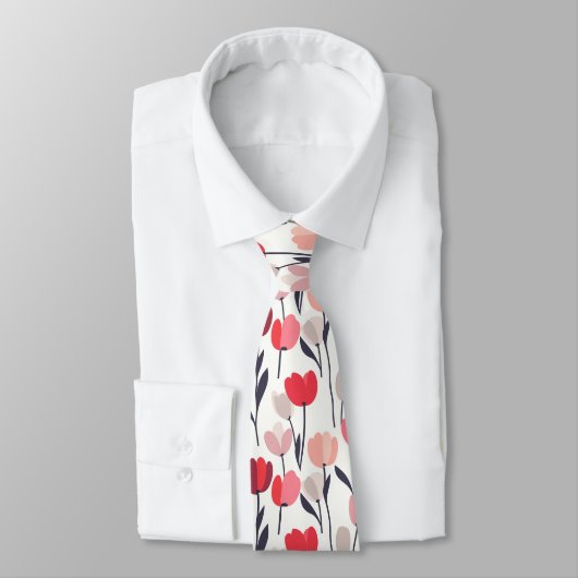 Bold Menswear Ties Tulip Flower ネクタイ (タイ)