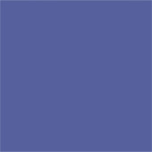 Bold Minimal Wedding Invite in Deep Blue シール (正面)