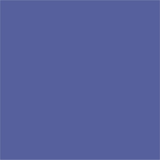 Bold Minimal Wedding Invite in Deep Blue シール (正面)