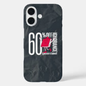 Bold Minimalist Anti-Ignorance Book Quote  Case-Mate iPhoneケース (裏面)