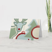 Bold Minimalist Christmas Card カード (正面)