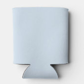Bold Modern Simple Soft Blue 50th Birthday Party 缶クーラー (裏面)