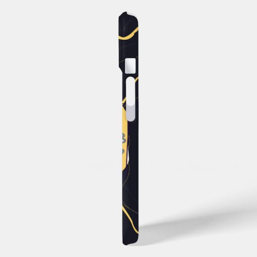 Bold Modern Typography iPhone Case – Minimal cover Case-Mate iPhoneケース (裏面 / 左)