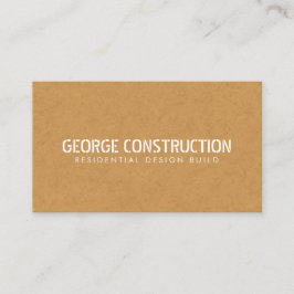 Bold Molded Construction Business QR Code 名刺