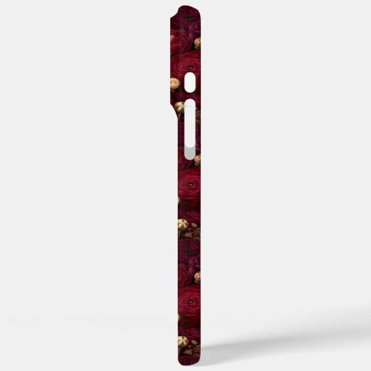 Bold Mom Gift Ranunculus Flower Photo  Case-Mate iPhoneケース (裏面 / 左)