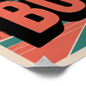 Bold Motivational New Chapter Modern Cityscape ポスター (角)