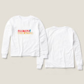 Bold Motivational Quote – Less Talk, More Action (デザイン 正面＆背面)