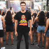 Bold Multicolor Tribal Totem Mask Customizable Tシャツ